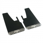 Jeu de bavettes Rally noir
