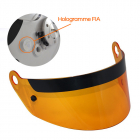 Visière de remplacement pour casque Protect Intégral 8859-2015 Le montage se fait en moins de 5 minutes et l'étanchéité à l'air est garantie grâce à un joint en mousse