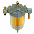 Régulateur de pression Filter King Malpassi 85mm Cuve verre 8mm E10