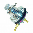 Régulateur de pression de carburant SYTEC 1:1 réglable Motorsport (Argent)