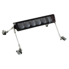 Kit 1 Rampe de phares RRS 6 LEDs Blanches Spot
