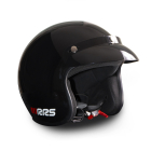 Casque RRS Jet Loisir / Trackdays CE 22-06 noir brillant
