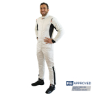 Combinaison pilote RRS Diamond Star silver FIA 8856-2018