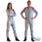 Combinaison RRS EVO Monte Carlo Gris / Rouge - FIA 8856-2018