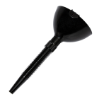 Entonnoir grand diamètre flexible noir-140 mm