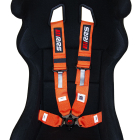 Harnais FIA RRS 4 points - Orange