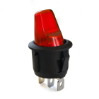 Interrupteur automatique lumineux ON/OFF Rouge