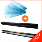 Pack film de sécurité + mousse de protection d'arceau 910mm diam 19-41mm