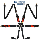 Harnais FIA RRS R6 HANS® 2.8 kg - NOIR