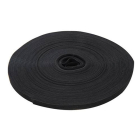 Ruban auto-agrippant noir 10mm x 25m
