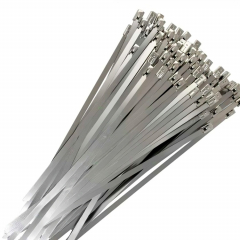 Collier acier inoxydable spécial bande thermique 4.6x300mm 100pcs