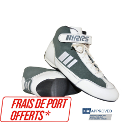 Bottines pilote RRS Prolight blanches - FIA 8856-2018