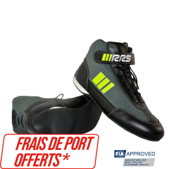 Bottines pilote RRS Prolight jaunes fluo - FIA 8856-2018