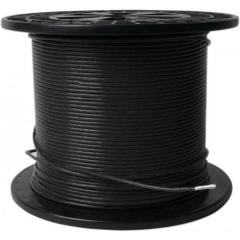 Cable monoconducteur 2,5mm² au metre-Noir