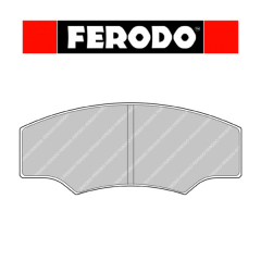 Plaquettes Ferodo DS3000 FRP218R Alcon AP 16 mm
