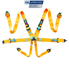 Harnais FIA RRS R6-2.9kg - JAUNE