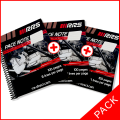 Pack 3 RRS PACE NOTE - XP BOOK