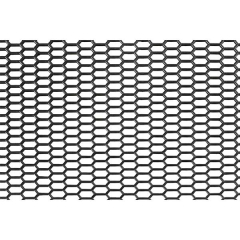 GRILLE RACING 120X40 avec ouvertures hexagonales 8x18