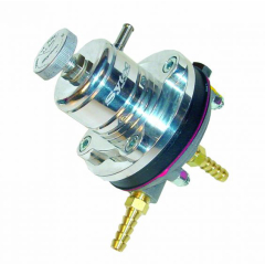 Régulateur de pression de carburant SYTEC 1:1 réglable Motorsport (Argent)