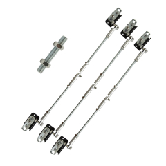 Kit de montage double pour rampe de phares RRS 6 LEDs