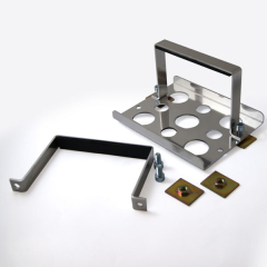 Support de batterie Alu 180x170x125
