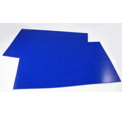 Bavettes rallye de protection (la paire)-Bleu