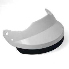 Kit Casquette Jet Blanc avec vis et plaque