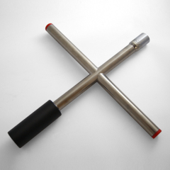 Clé en croix rapide Inox réversible Duo : 17/19mm