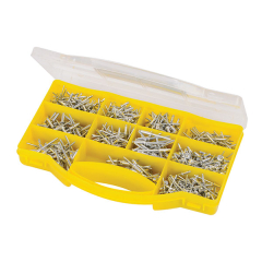 Coffret de rivets assortis (650 pièces environ)
