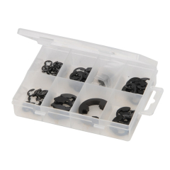 Coffret de 135 circlips en E