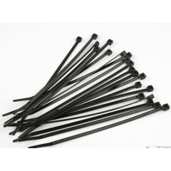 Jeux de colliers Rilsan-Jeu de 20 Colliers rislans-500 x 8.8 Noir