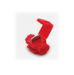 Connecteur autodénudant rouge (câble entre 0,5 - 1 mm²)