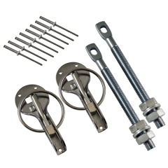 Attaches capot Dakar Acier (La paire)