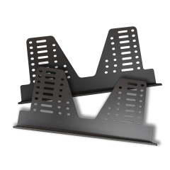 Fixations latérales ALUMINIUM RRS Ultra Longues et Ultra Hautes 6mm noires (La paire)