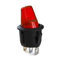 Interrupteur automatique lumineux ON/OFF Rouge