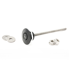 Fixation rapide PUSH CLIP-Bleu