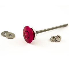 Fixation rapide PUSH CLIP-Bleu