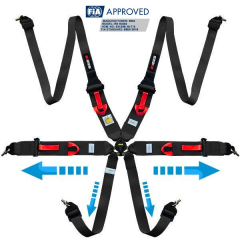 HARNAIS FIA RRS R6 HANS XL