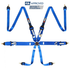 Harnais FIA RRS R6 HANS® 2.8 kg - BLEU