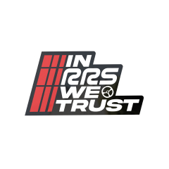 Autocollant In RRS We Trust noir