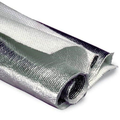 Toile aluminisée fibre de verre 660g/m² (1m x1m)