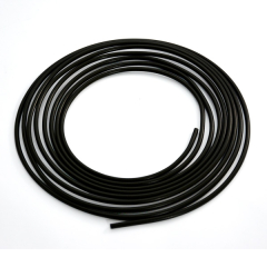Tuyau Acier Recouvert PVC Noir Diam. 4,75mm (rouleau de 5m)