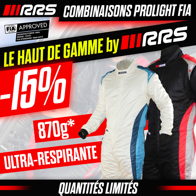 -15% surs les combinaisons FIA PROLIGHT